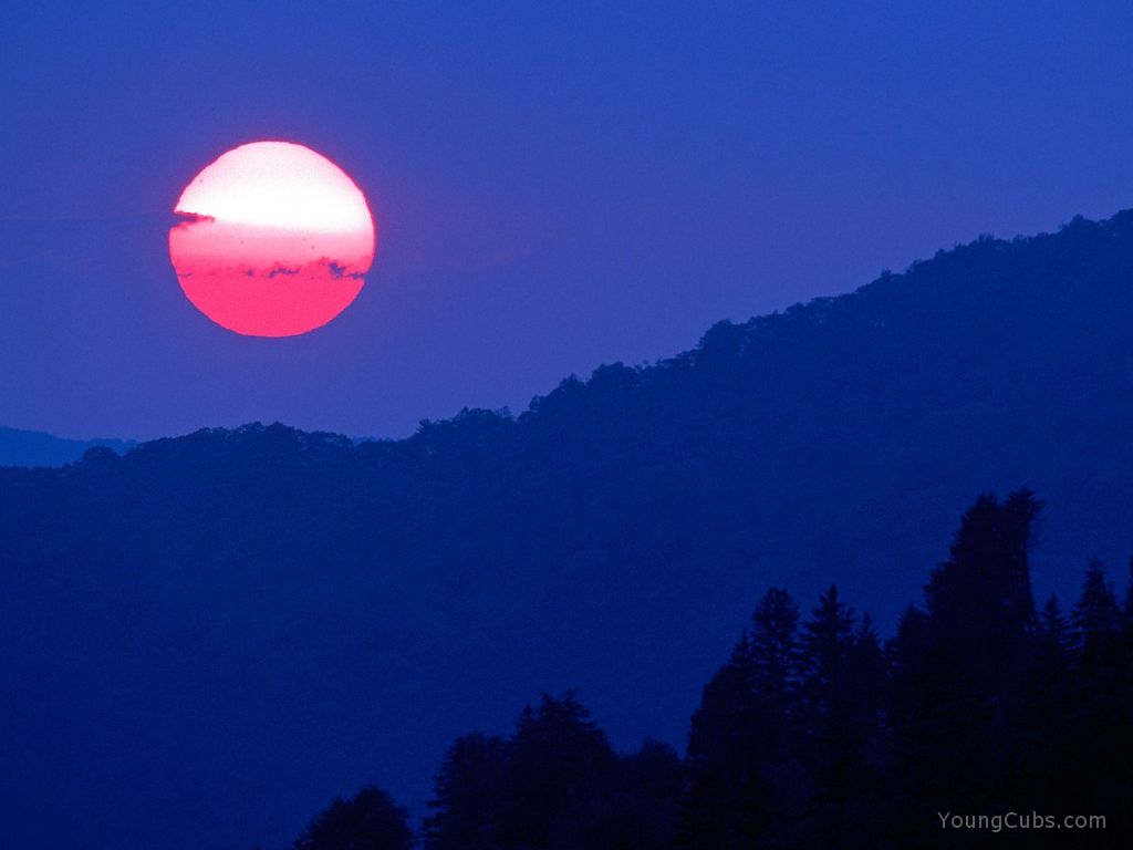 Smoky Mountain Sunset, Tennessee
